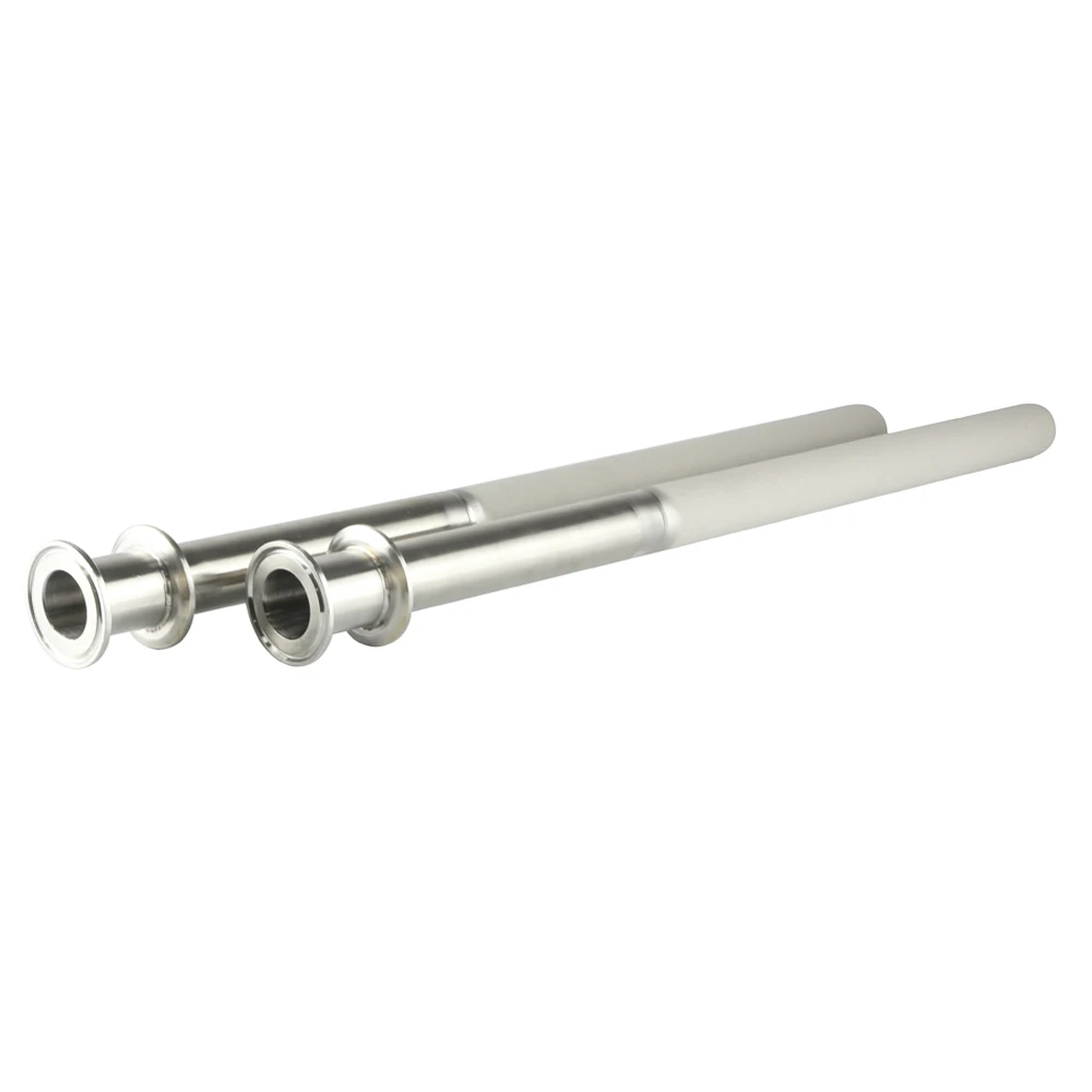 Stainless steel 2 micron  brewery Sintered Carbonation stone 1/2NPT BSP Tri clamp beer  carbonation stone / 2 3 5 um / aeration