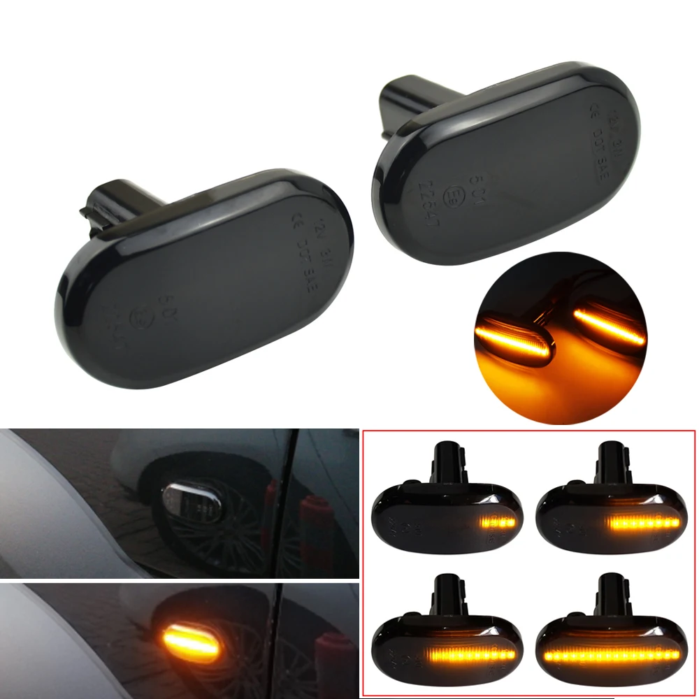 Side Marker Light LED Dynamic Turn Signal Sequential Lamp For Suzuki Jimny JB64W JB74W JB23W For Mazda For Chevrolet