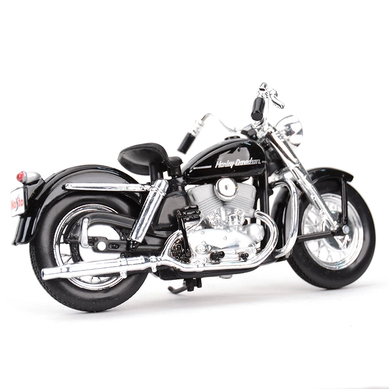 Maisto 1:18 Harley-Davidson 1952 K Model Die Cast Vehicles Collectible Hobbies Motorcycle Model Toys