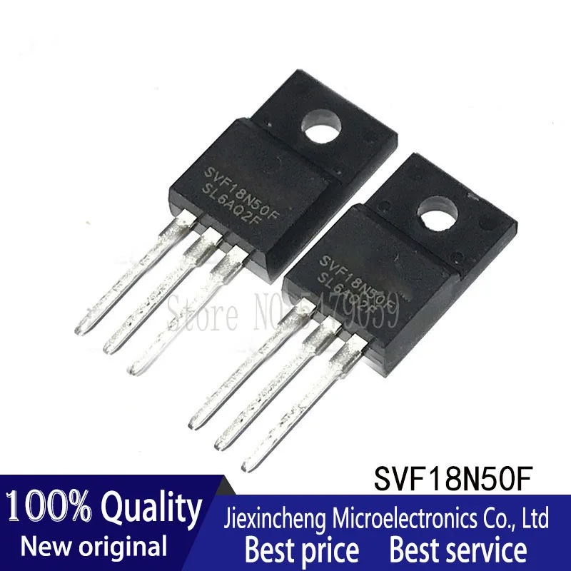 10PCS SVF18N50F 18N50 18A 500V TO-220F transistor N-channel   New original