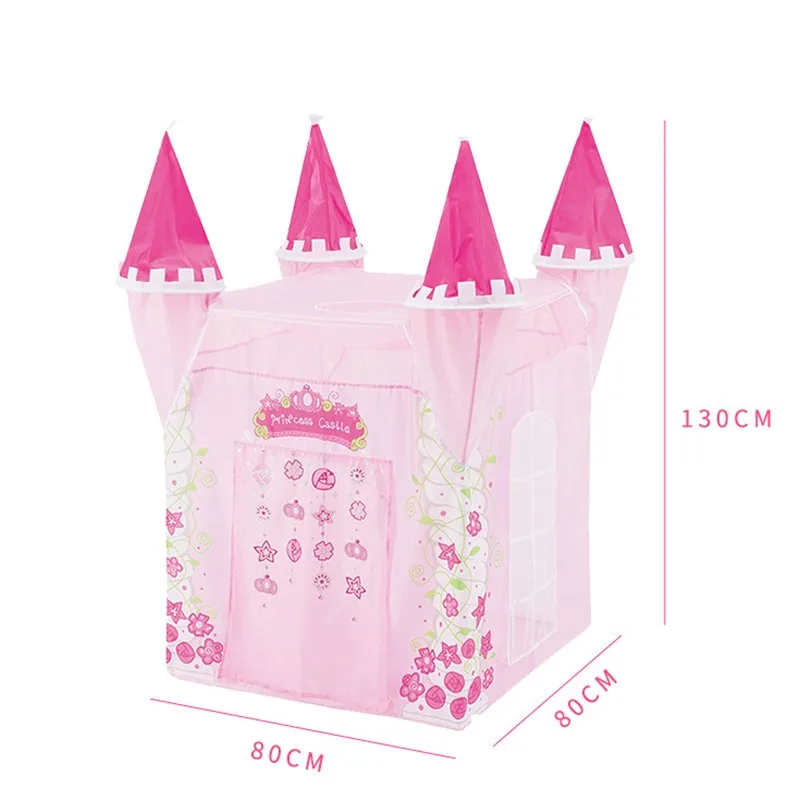 Tentes de château de princesse pour enfants, maison de jeu intérieure et extérieure pour filles, maison de jeu, piscine à balles, jouets pour enfants