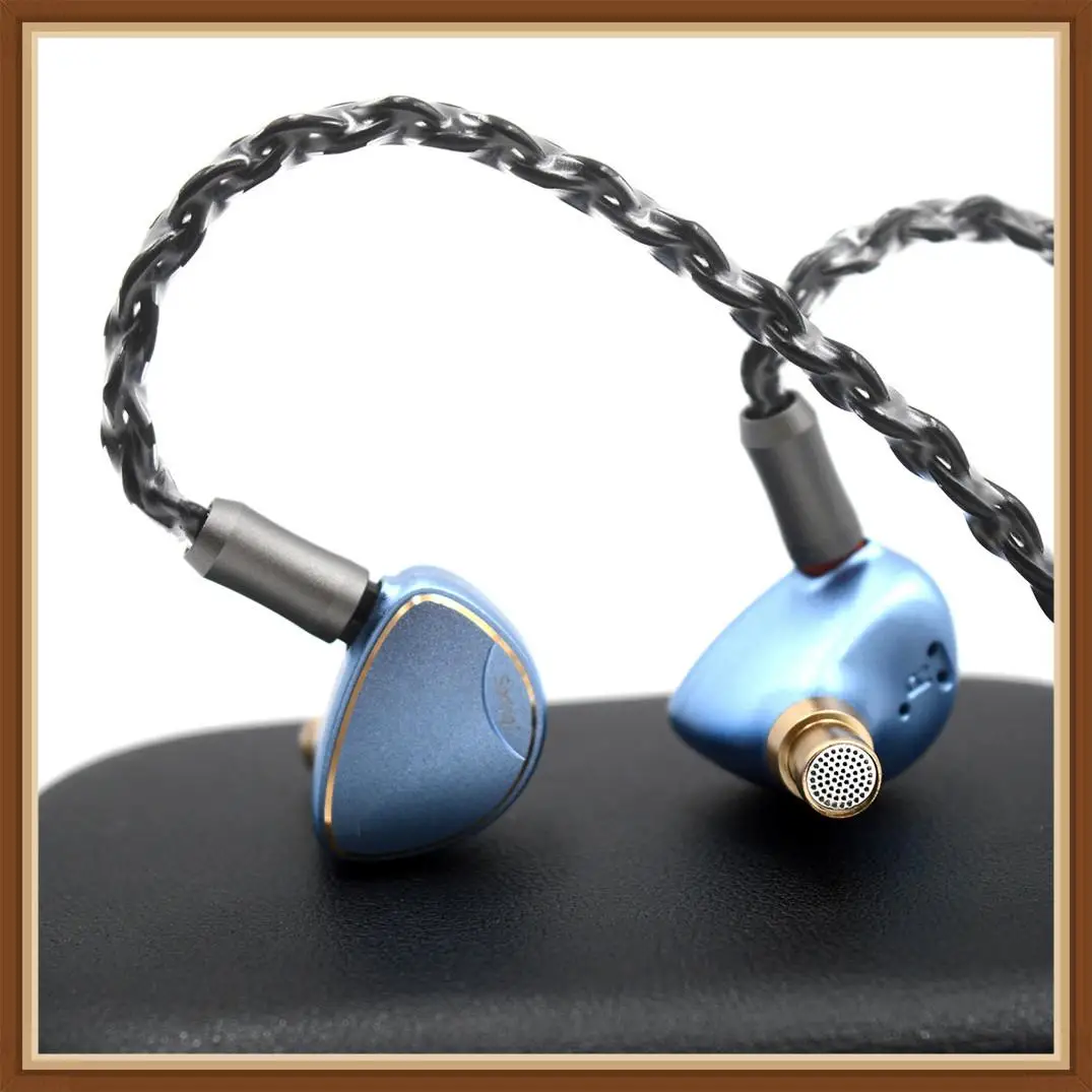 BQEYZ Spring 1 Piezoelectric Balanced Armature Hybrid Drivers HiFi In Ear Monitor Running Sports Earbuds Earphones