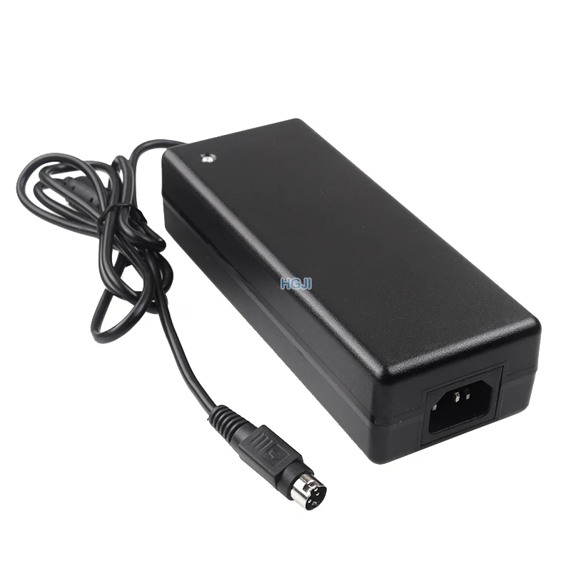 24v 6aから4ピンAC100V-240VからDCへの変換アダプター,フラットパネル