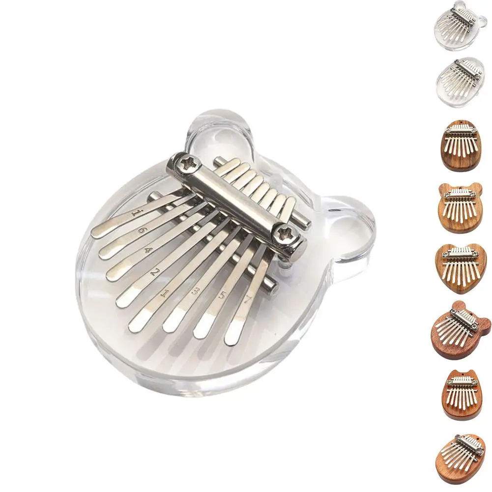 Mini Kalimba 8 Keys Cute Thumb Piano For Children And Beginners 8 Keys Kalimba Portable Thumb Piano Finger Percussion