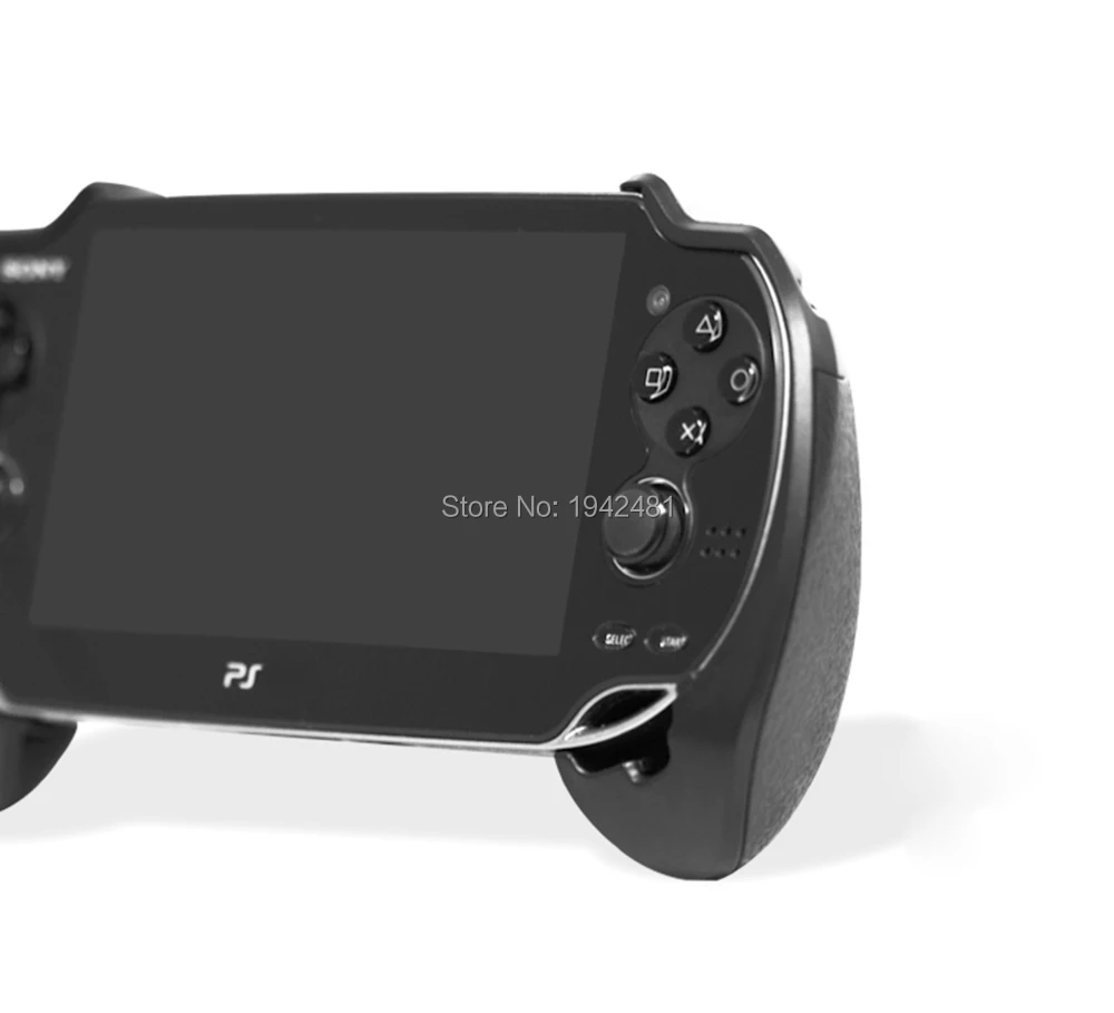 8 قطعة Joypad حامل حافظة بلاستيكية غمبد قبضة اليد حامل مقبض حامل ل بلاي ستيشن PS VITA PSV 1000 وحدة التحكم أسود