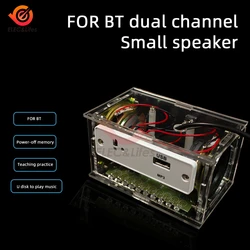 DC 4.2-5V DIY Bluetooth Speaker Production and Assembly Electronic Welding Kit Teaching Practice DIY Electronic Kit 3W+3W