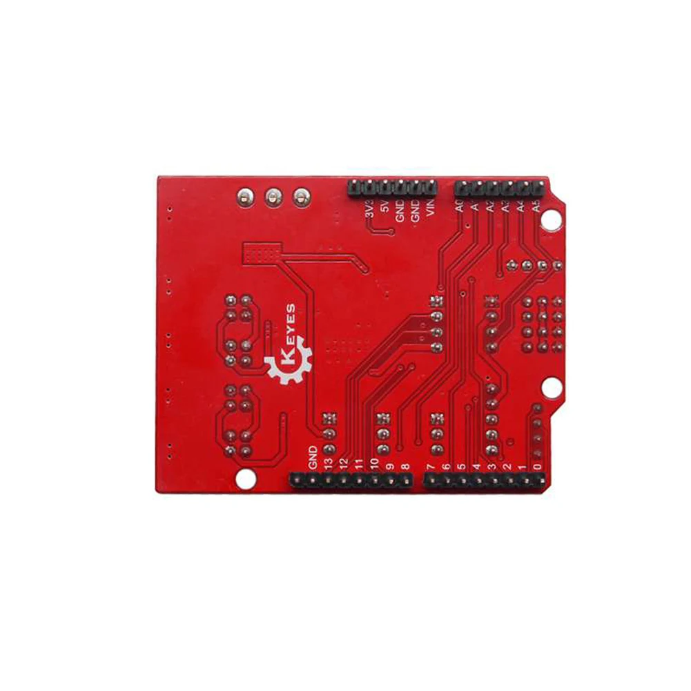 Keyes L298P DC Motor Driving Shield scheda di espansione 2.54mm interfaccia testata femmina per Arduino Smart Car