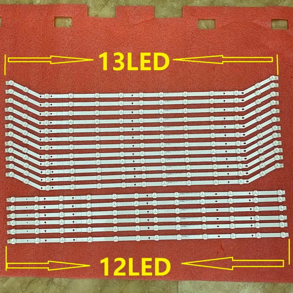 

12/13 LED Backlight strip for Samsung UE40EH5000 UE40EH5450 UE40EH5040 UE40EH5300 D3GE-400SMA 400SMB-R2 BN96-28766A 28767A