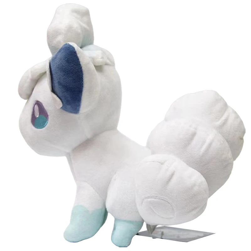 Alola Ice Vulpix – peluche Pokemon, jouet Kawaii, renard blanc, cadeau de noël