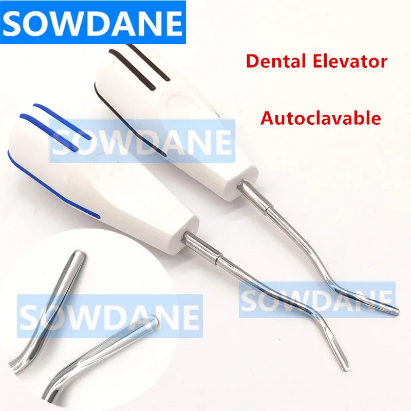 2pcs/set Dental Teeth Extraction Root Minimally Invasive Tooth Extracting Forcep Teeth Extracting Elevator Autoclavable