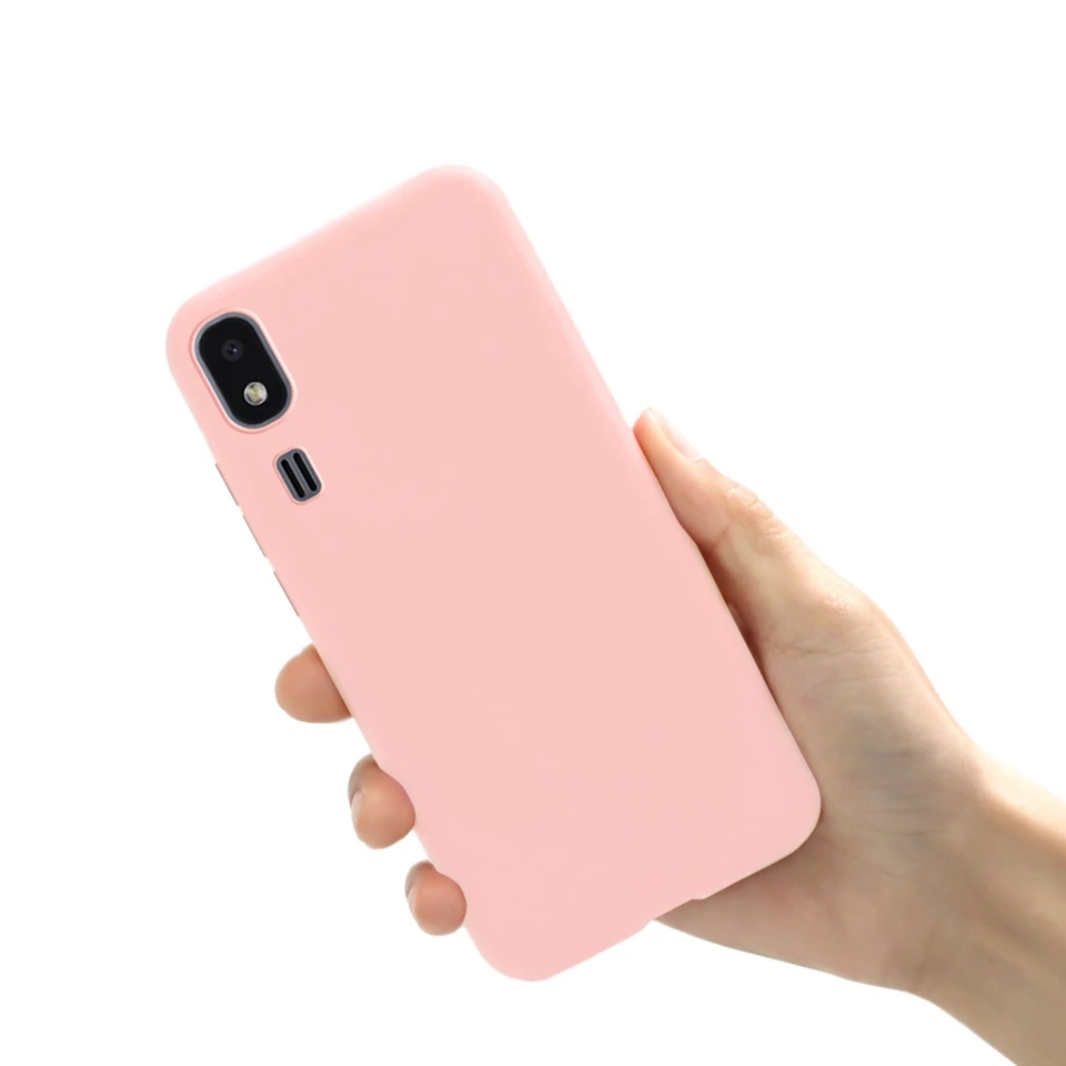 Dla Samsung Galaxy A2 Core Case 2019 moda silikonowe miękkie cukierki tylna pokrywa dla Samsung A 2 rdzeń A2Core przypadki telefonów A260F 5.0\'\'