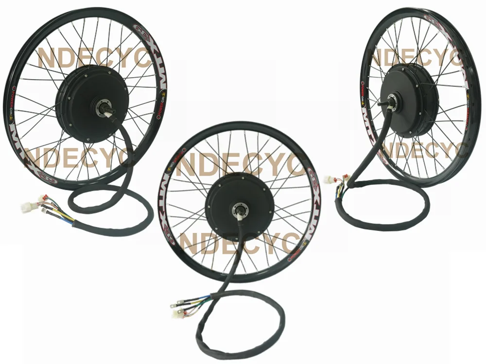 205H QS V3 48V-96V 5000W 50H 3.5T/5T Bicycle Hub Motor Wheel MTX39 Bicycle Wheel 20\