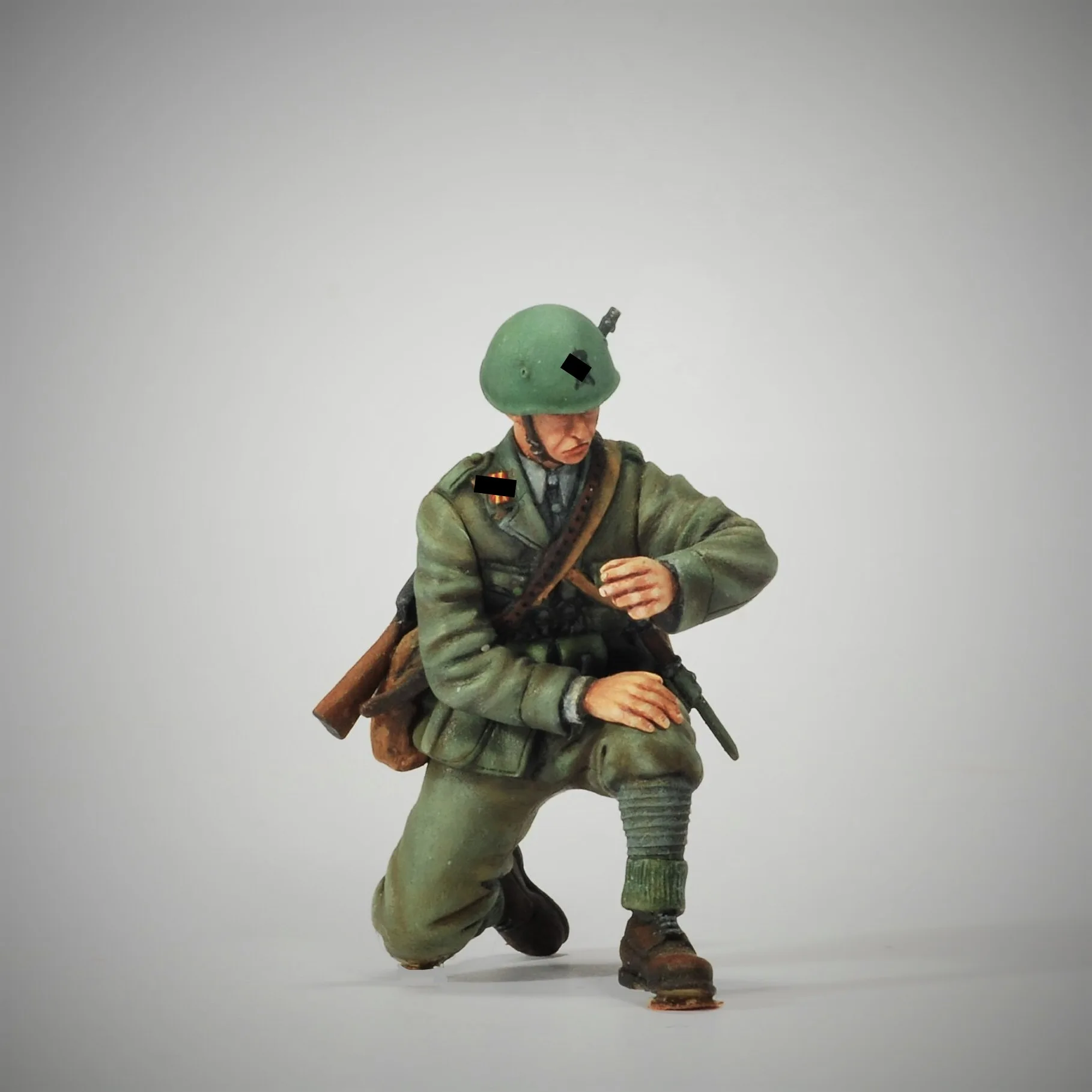 1/35 Resin Model Figure GK，Including mortars , Unassembled and unpainted kit