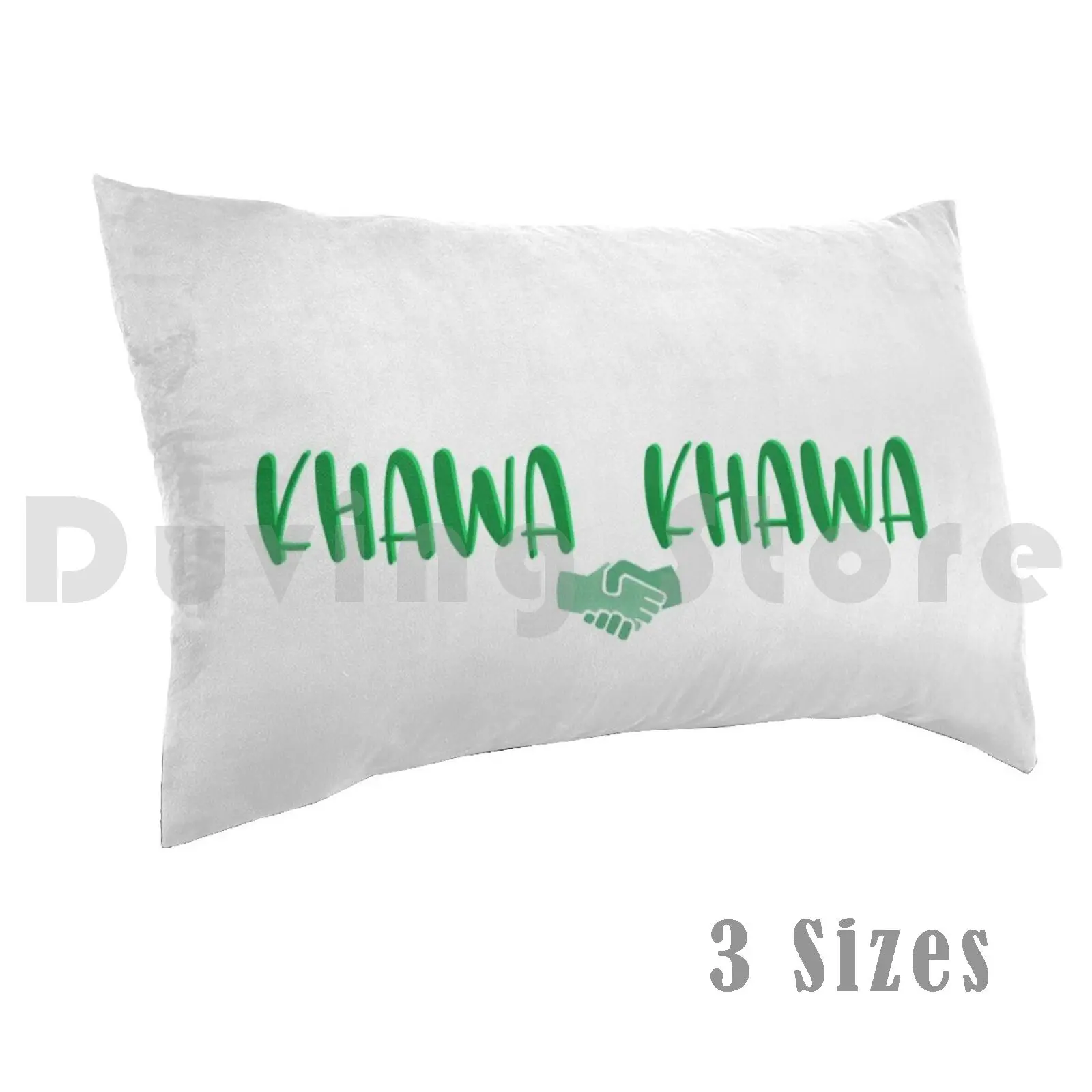 Khawa Khawa Pillow Case Printed 50x75 Khawa Khawa Khawa Algeria Algerian Algeria Protests Algerian Protests