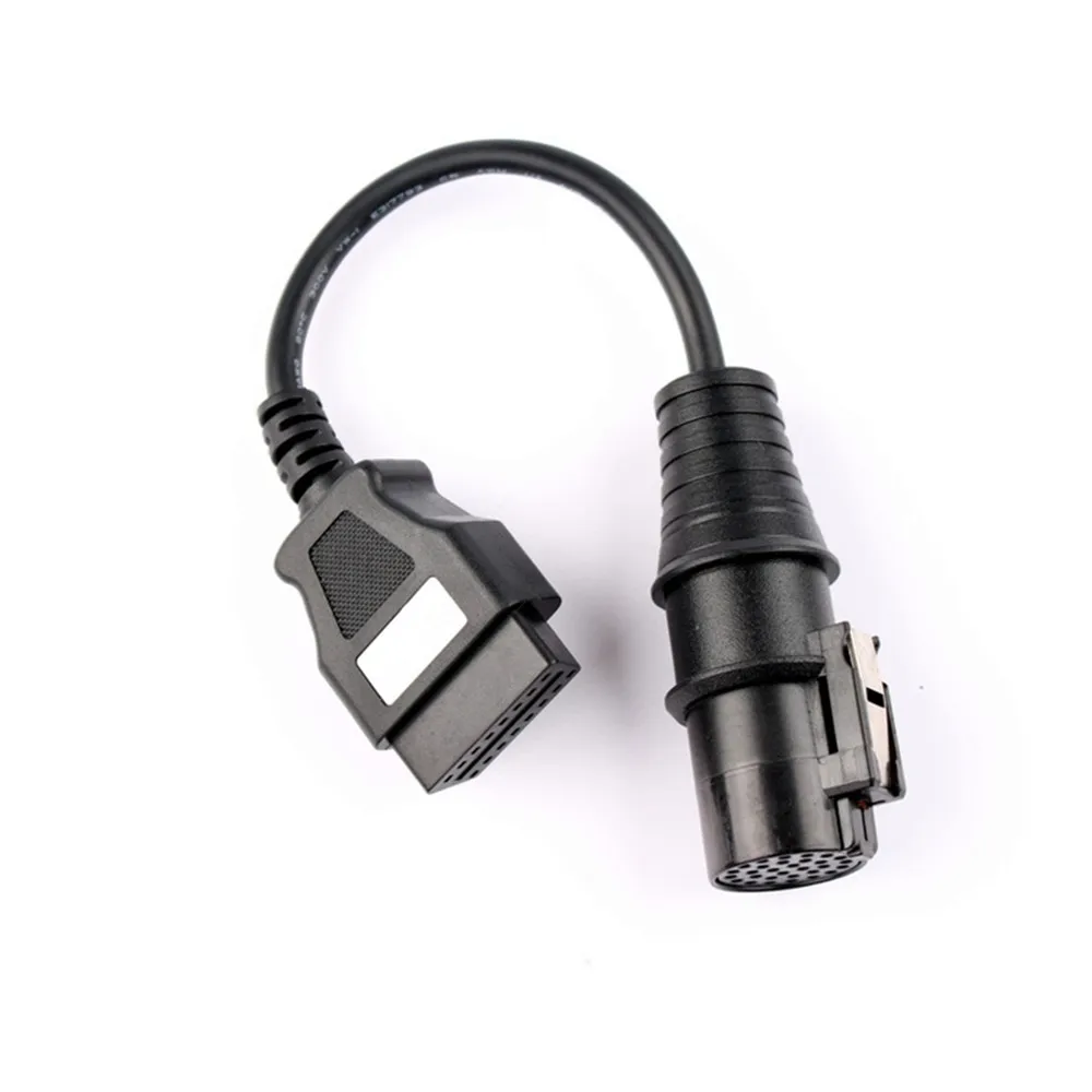 For Iveco 30Pin Truck Cable Adapter For Iveco Diesel Cars OBD Connector Extension Transfer for IVECO 30 Pin to OBD2 Female 16Pin