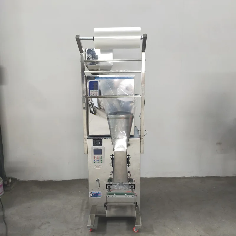 

Fully Automatic Pneumatic Packing Machine Sealer Granules Weighing Quantitative Pack Seal Bag Making Equipment Powder Packaging