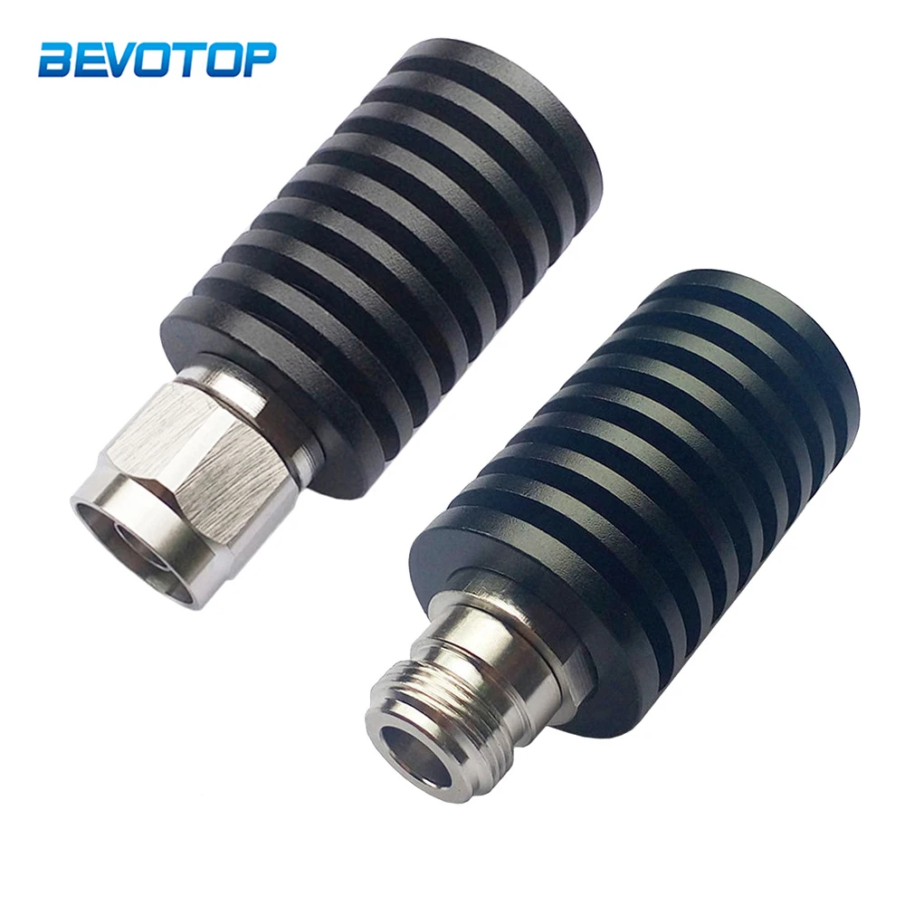 25W N Male/Female Connector RF Coaxial Termination Dummy Load 3GHz/6GHz 50ohm Nickel Plated RF Accessories