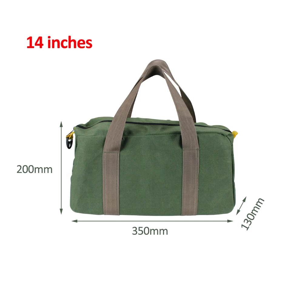 Wartungswerkzeugtasche, große Kapazität, tragbar, stark, langlebig, wasserdicht, Oxford, multifunktionale Aufbewahrungstasche für Handwerkzeuge – Detail 8