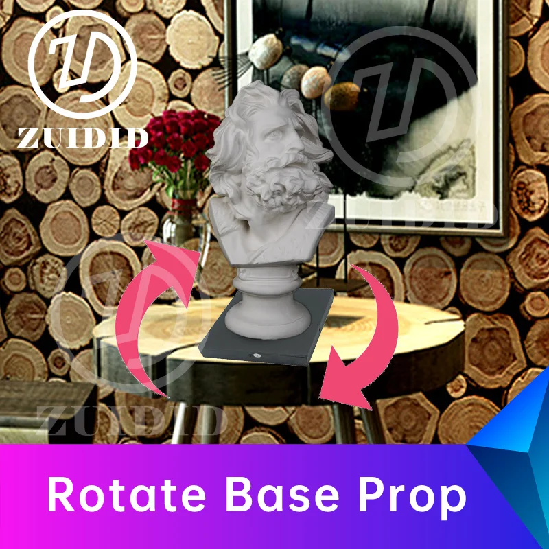 ZUIDID escape room props Rotate Base Prop Rotate the items on the base to the correct position to unlock real life escape game