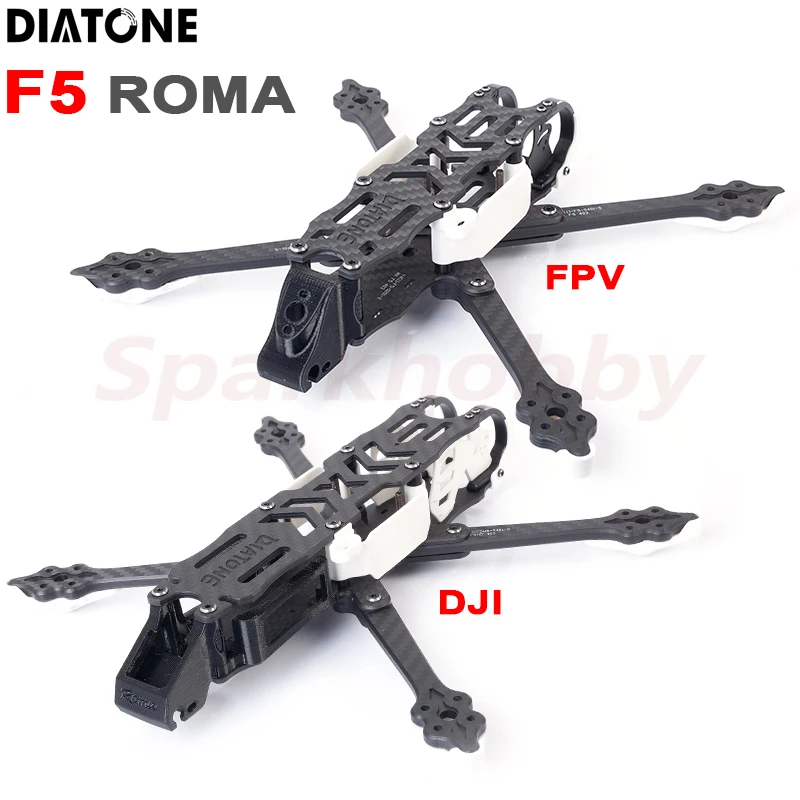 

DIATONE ROMA Новый F5 FPV/DJI 5 дюймов 218 мм 226 мм комплекты рамок из углеродного волокна 3-6S Lipo 22/23 Series Motor RC FPV Freestyle Quadcopter