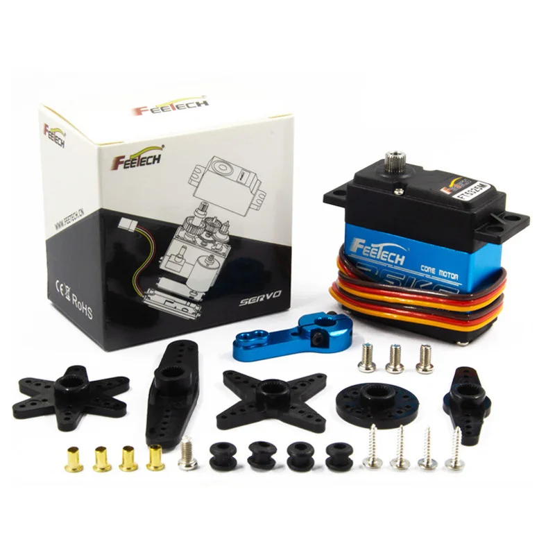 

FEETECH Waterproof Servo 20KG 25KG 30KG high Speed Metal Gear Digital RC Car servo Baja Servo 25T Arm for 1/8 1/10 RC Cars