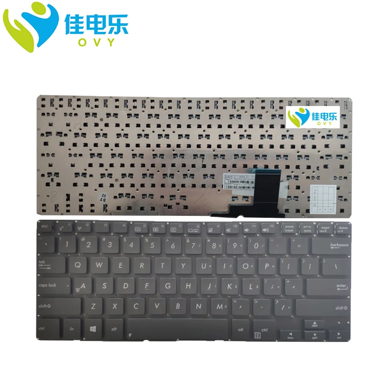 

US Laptop Keyboard For ASUS BU400 BU400V BUV400VA BUV400VC BU400A B400 B400A B400VC English Replacement Keyboards 0KNB0-D101US00