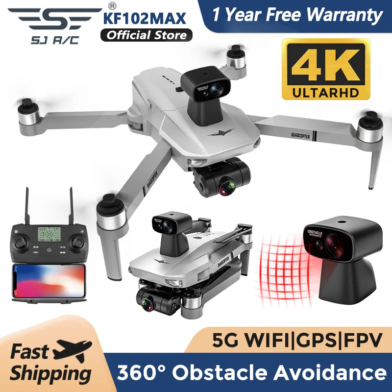 KFPLAN KF102: Uma Análise Completa do Drone FPV Profissional com Câmera 4K e Estabilização de Eixo Duplo