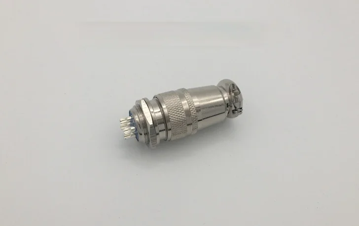 Aviation Plug Socket H18-2 Core 3 Core 4 Core 5 Core 7 Core Metal Threaded Cable Connector with Hole 18