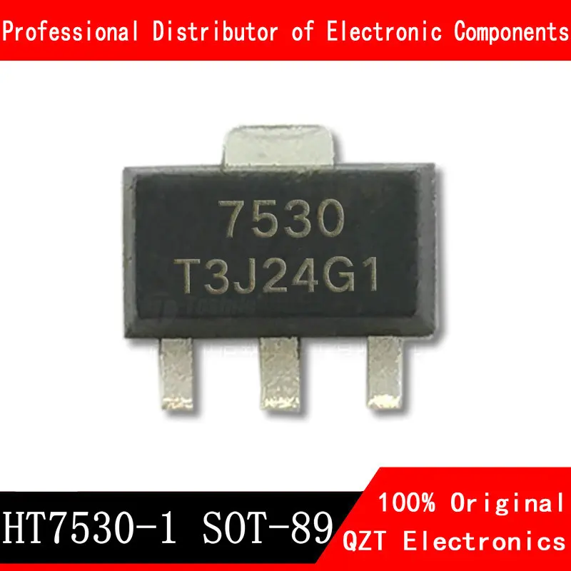 

50pcs/lot HT7530-1 HT7530A-1 7530-1 SOT-89 In Stock