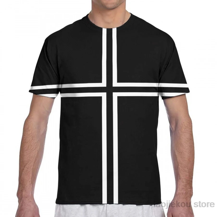 KOF Kyo Kusanagi Cross men T-Shirt women all over print fashion 
