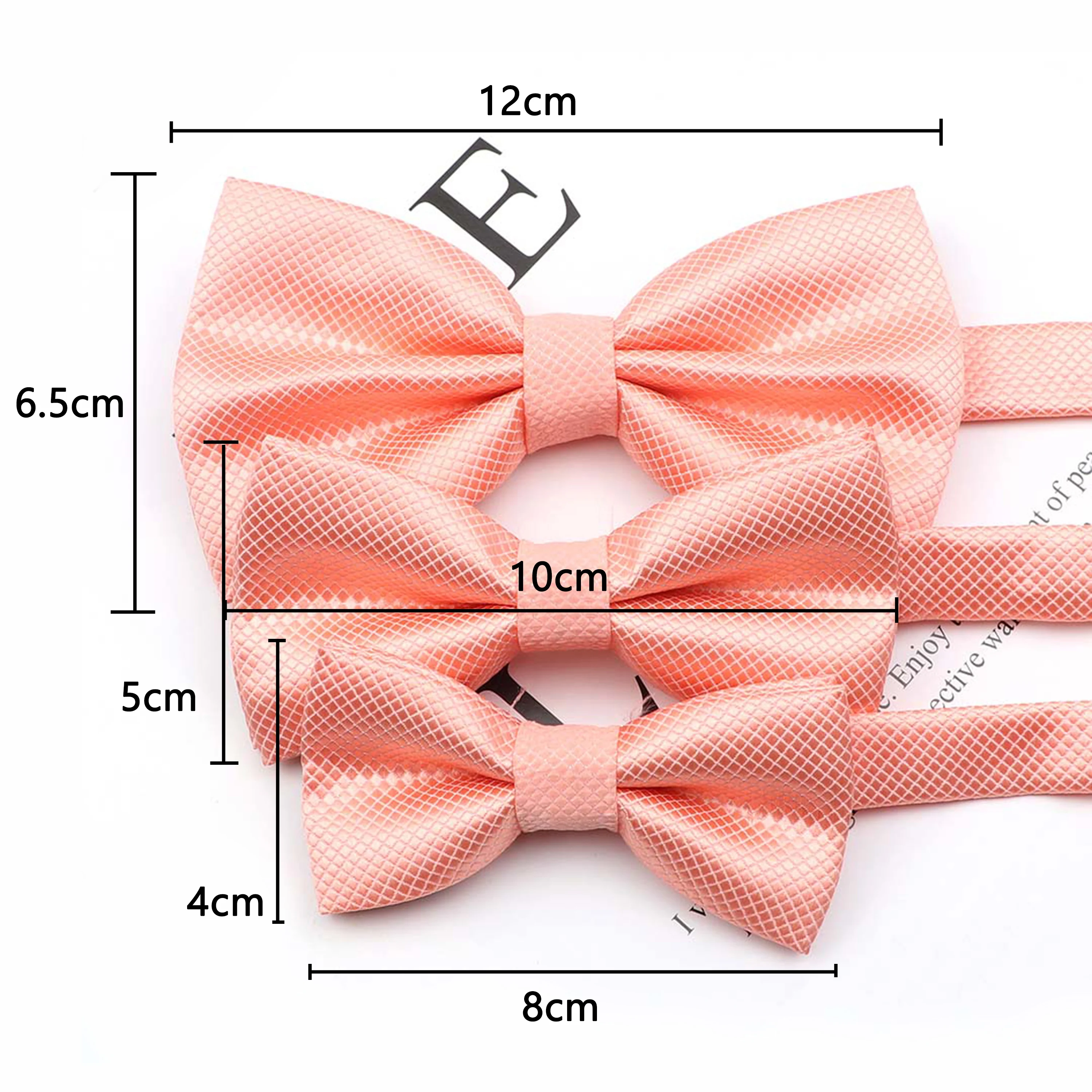 3 Sizes Parent-Child Bowtie Set Solid Color Lovely Kids Pet Family Butterfly Pink Champagne Blue Wine Red Cute bow tie Accessory