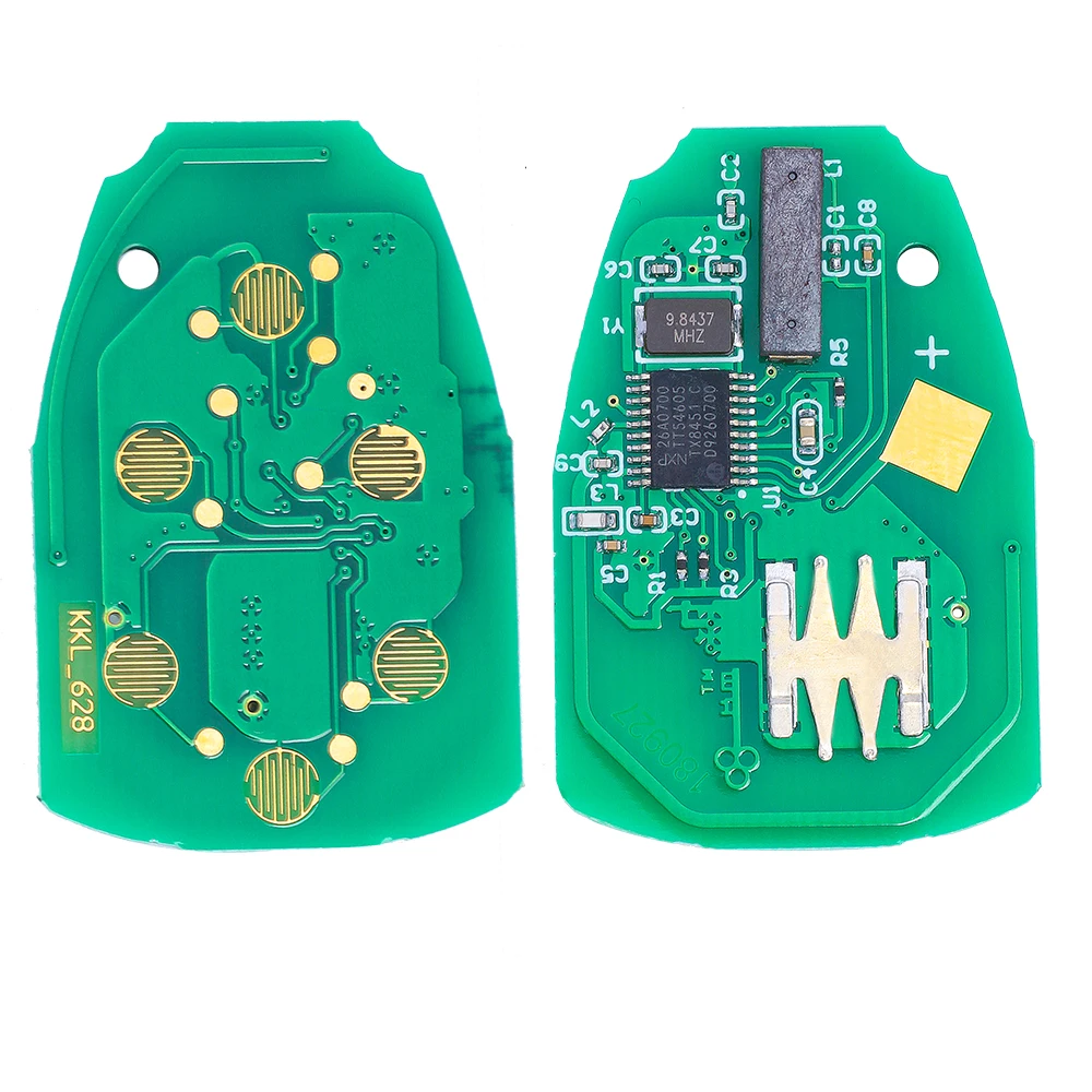 KEYECU muslimah Remote Key 5B / 6 Button 315MHz ID46 per Chrysler TOWN & COUNTRY per DODGE GRAND CARAVAN CARAVAN 2004-2007