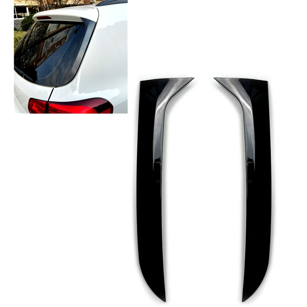 

For Volkswagen VW Tiguan MK1 2007-2016 Rear Window Side Spoiler Wing Trunk Glossy Black Tail Gate Lid Canard Splitter Cover Trim