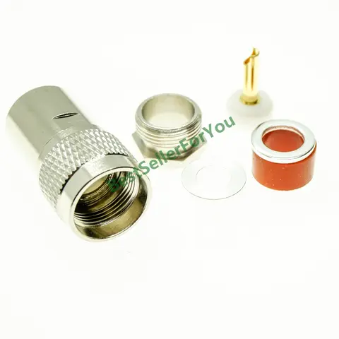 UHF PL-259 PL259 Hankontakt PL259 Klämma För RG8 LMR400 RG165 RG213 Kabel RF-kontakt 12 best sales pl 259 - №2