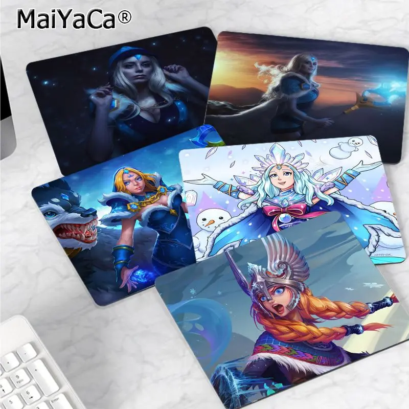 

MaiYaCa Your Own Mats Crystal Maiden dota2 mouse pad gamer play mats Top Selling Wholesale Gaming Pad mouse