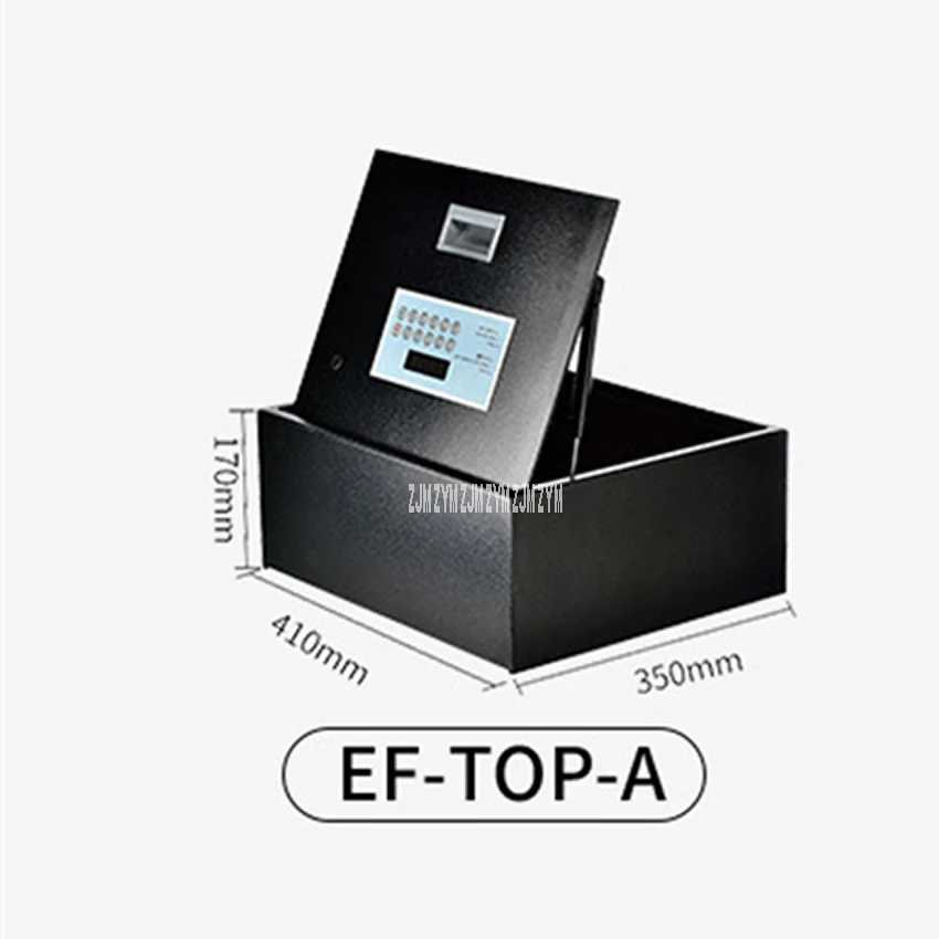 EF-TOP-A الصلب الصغيرة فندق غرفة الضيوف درج كلمة آمنة الغطاء العلوي نوع الإلكترونية قفل الأمن الباب ودائع آمن B0x