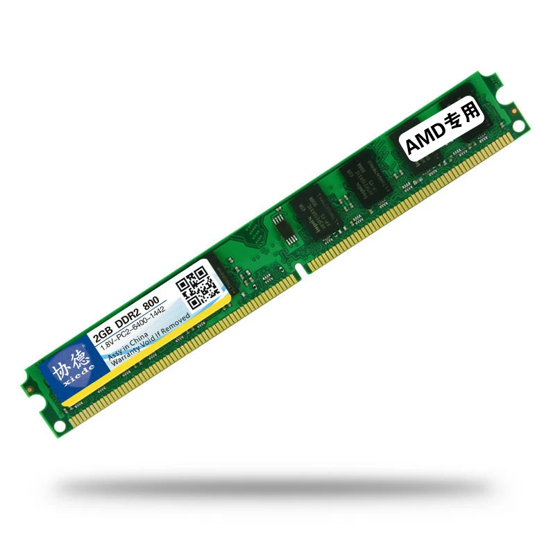 xiede DDR2 800 PC2 6400 5300 4200 1GB 2GB 4GB 8GB Desktop PC RAM Memory Compatible DDR 2 667MHz 533 MHz Multiple Models DIMM