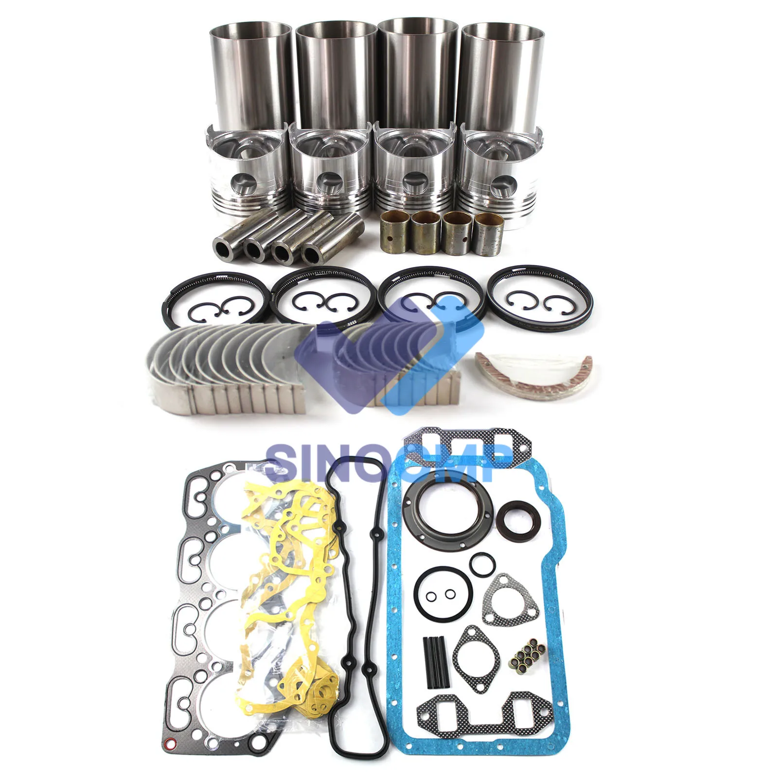 

4DR5 Engine Rebuild Kit for Mitsubishi 2.7L FD15 Forklift Truck Excacator