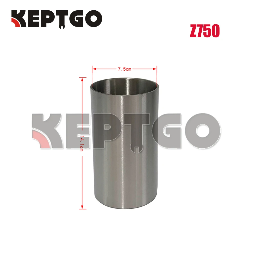 Z750 Cylinder Liner  Semi-finished For Kubota Engine （2 Pcs ）