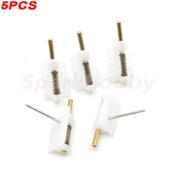 5PCS Sparkhobby Model Accessories Hatch Fixed Lock Bolt Holes Aperture Mini Cabin Door White Canopy Cover Lock for RC Aircraft