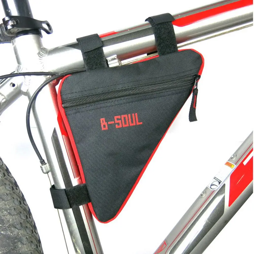 Triângulo à prova dwaterproof água ciclismo sacos de bicicleta frente tubo quadro saco montanha bicicleta triângulo bolsa quadro titular sela saco