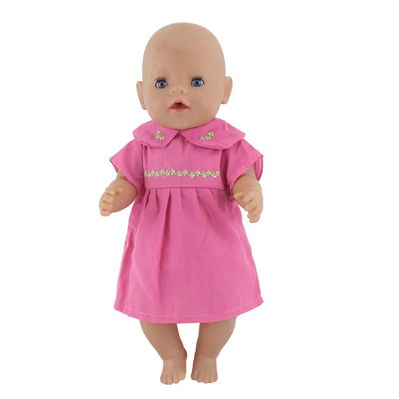 New Dress Wear For 43cm Baby Doll 17 inch Reborn Baby Doll Clothes