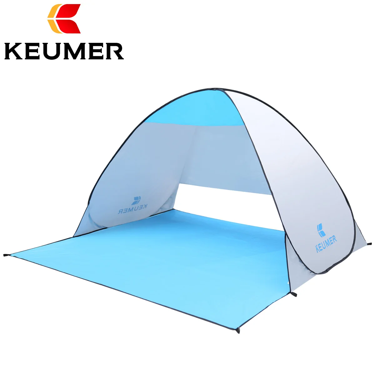 Keumer Automatic Packable Camping Tent - UV Protection & Waterproof! Pop Up Beach Tent for High Exposure Outdoor Recreation