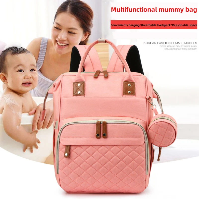 

UmaUbaby 2021 New Multifunction Waterproof Outdoor Travel Diaper Bags Large Capacity Nursing Bag for Mom Baby Care Maternity Bag