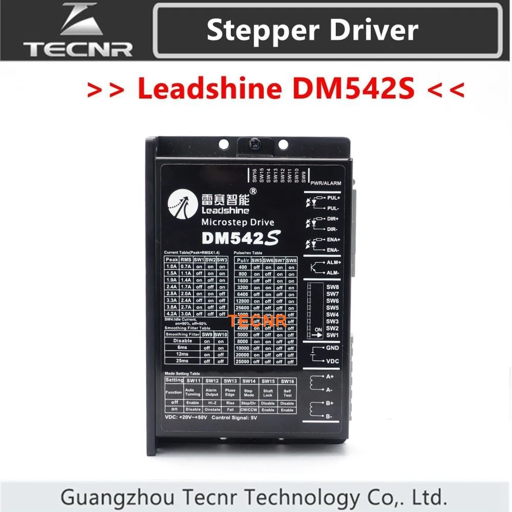 

Оригинальный шаговый Драйвер Leadshine DM542S DM542, 2-фазный фотоэлемент, Замена старой модели DM542