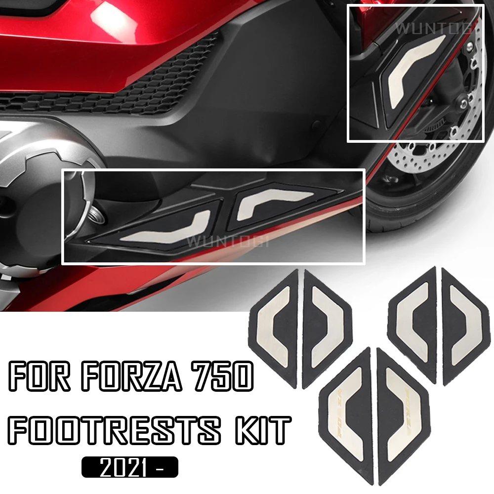 

For Honda Motorcycle Accessories Footrests Kit For FORZA750 Forza 750 2021 Pedal Plate Parts Floor Panels Kit Footrest Footpad