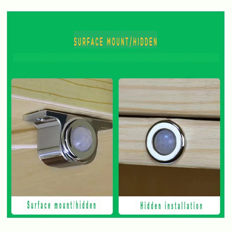 Intelligente LED-Beleuchtung für Smart Homes mit Sensor, DC12V 24V, Infrarot-PIR-Bewegungsmelder, automatischer Sensorschalter – Detail 6