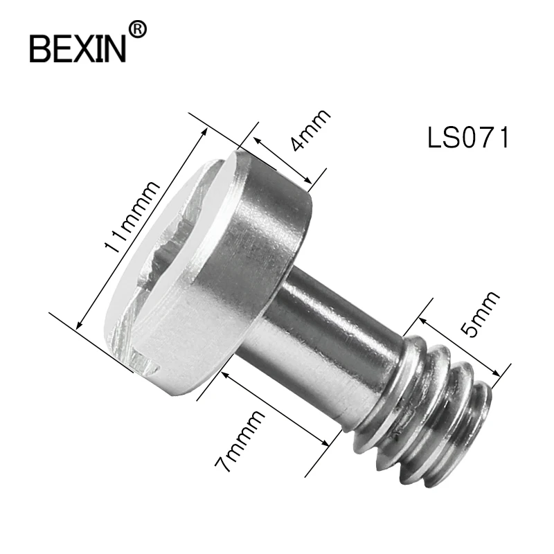 Camera mount 1/4 inch screw tripod area screw adapter 20-thread stainless steel for dslr camera tripod quick release plate