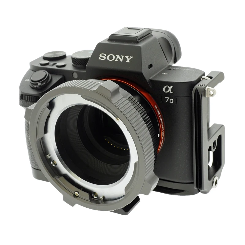 PEIPRO per PL Lens per SONY E-Mount Telecamere Adattatore per SONY FS7/FS5/A7R4/A7M3 /R3/A9/R2/S2/M2/A7/A6000