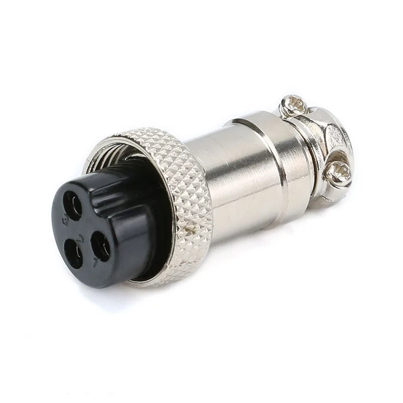 1pcs GX16 2/3/4/5/6/7/8 Pin 16mm Female Plug Wire Panel Circular Connector Aviation Connector Socket